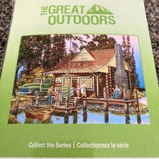 NWT Masterpieces Inc. The Great Outdoors Grandpa's Cabin 500 Piece Jigsaw Puzzle