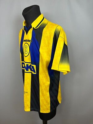 EVERTON 1996 1998 AWAY SHIRT FOOTBALL SOCCER JERSEY UMBRO SIZE L