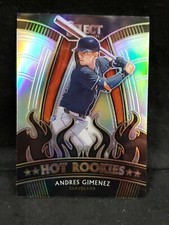2021 Panini Select Baseball HR-19 Hot Rookies Andres Gimenez Prizm RC 