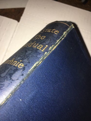 The State and the Individual. Author's Compliment. W. McKechnie Glasgow 1896 1st - Picture 6 of 12