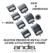 ANDIS MASTER PREMIUM METAL CLIP Blade GUIDE COMB Fit ML,LCL,US-1,AAC-1 Clippers