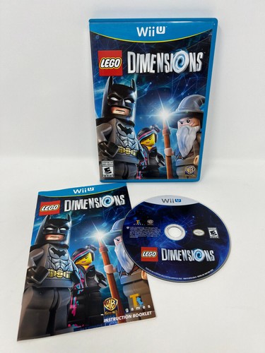 Nintendo Wii U - Lego Dimensions Game ONLY w/ Case and Manual