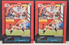 2020 Panini Playbook Football #121 Clyde Edwards-Helaire 2 Card RC Lot - Chiefs