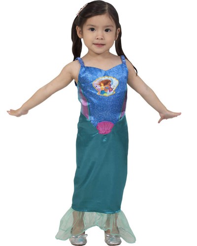 The Little Mermaid Live Action Ariel Toddler Costume - Picture 2 of 4
