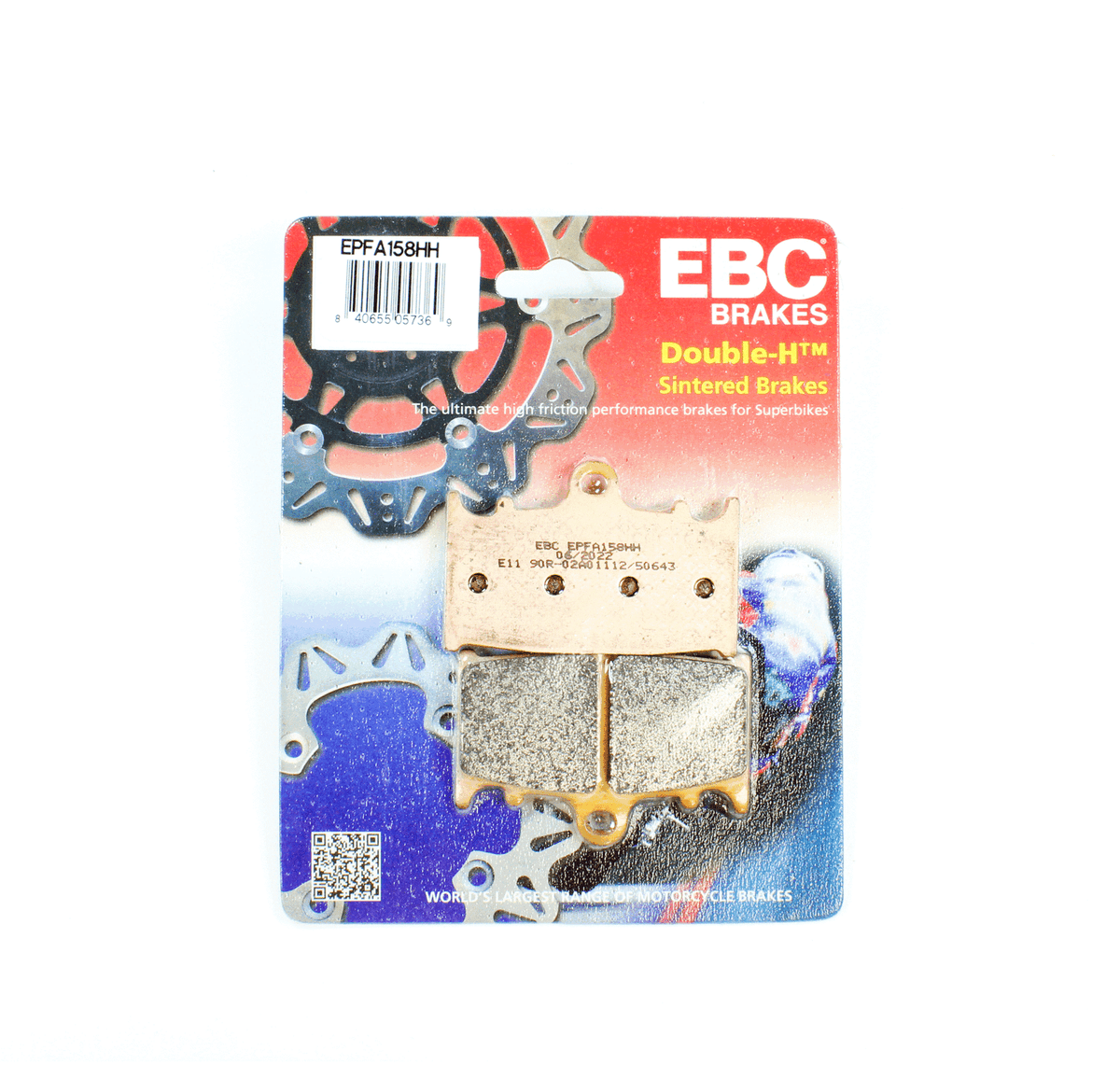 Brake Pads EBC HH Track Day 1993 - 2005 Kawasaki ZX 600 E