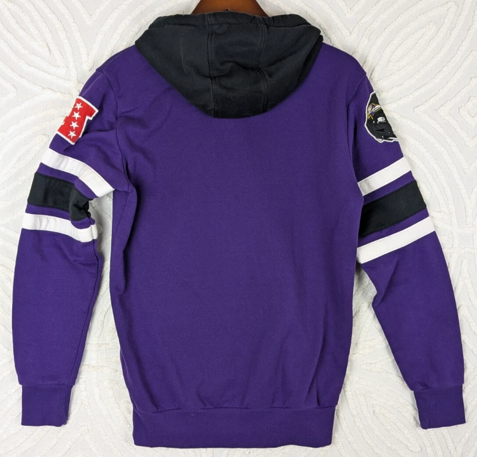 Толстовка с капюшоном Baltimore Ravens G-lll размер S на молнии толстовка куртка NFL вышитая - Изображение 2 из 4