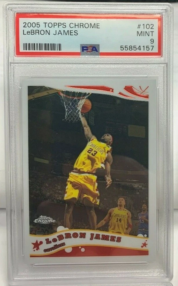 2005-06 Topps Chrome - LeBron James #102 for sale | eBay
