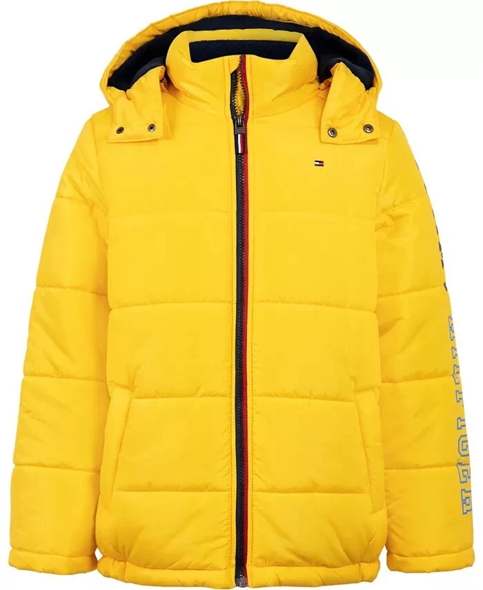 Hilfiger yellow on sale jacket