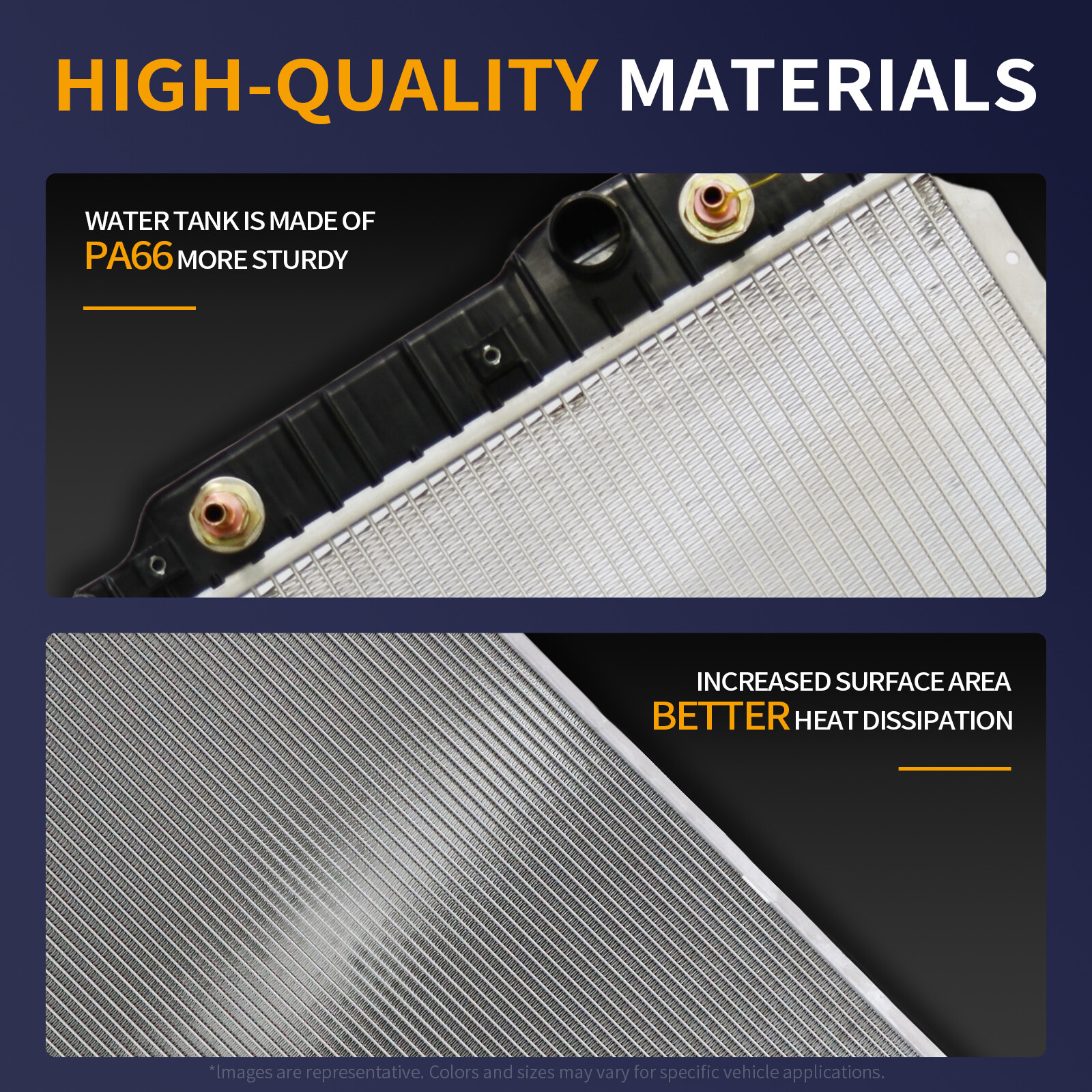 2675 Radiator For 2004-2011 Mitsubishi Endeavor MR571067