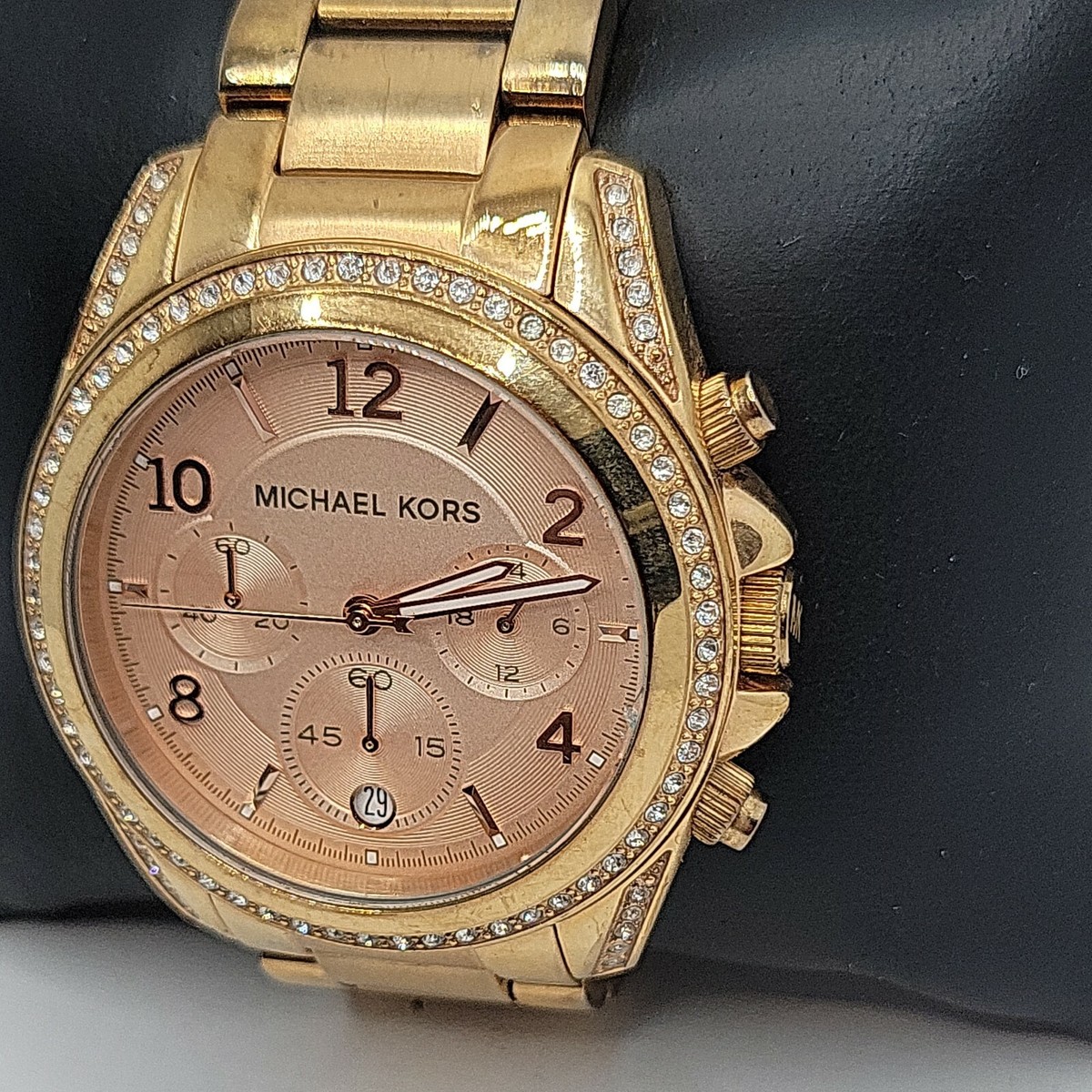 Michael Kors Blair MK5263 Women\'s Stainless Steel Analog Dial Quartz Watch AM192 Michael Kors Ladies Watch Blair MK5263 | Watches Prime main image 4