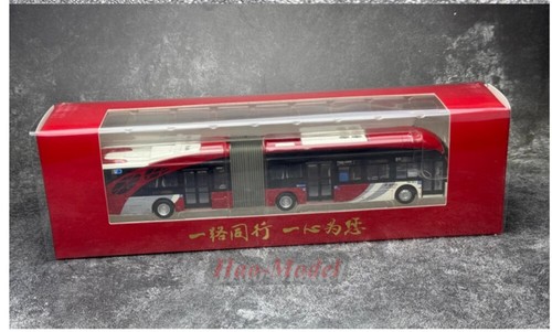 Autobus Pechino 1/64 nuova versione di Little Red Fish 1 strada in lega pressofusa modellino auto - Foto 13 di 14