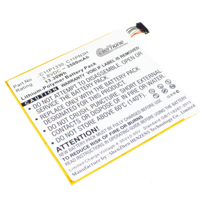 3,8V Akku Li-Polymer für Asus MeMO Pad 8 C11P1330 C11PN3H C11Pn93 - 3500mAh