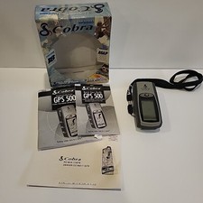 Handheld Cobra GPS 500 Global Positioning System GPS Tested