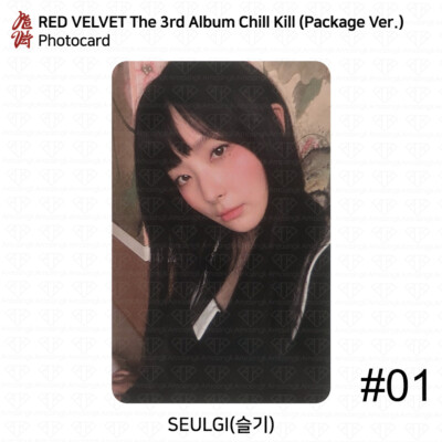 Red Velvet The 3rd Album Chill Kill Poster Package SMini Ver