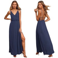 LULU’S Lost in Paradise Maxi Dress. Size XS