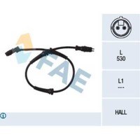 FAE Sensor DrehzahlfüHler Vorne FüR Renault Grand ScéNic II JM0/1_ Brandneu