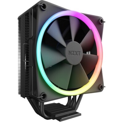 NZXT T120 RGB CPU Air Cooler Black 120mm Aluminum Heat LGA 1150 1151 1700