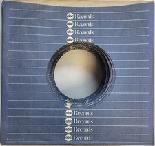 Company Sleeve 45 ABC - Royal Blue w/ Thin White Stripes (1974-1979)