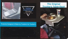 Big  Rig Truck Steering Wheel Desk Table  Laptop Meals Work Area  *not for car*