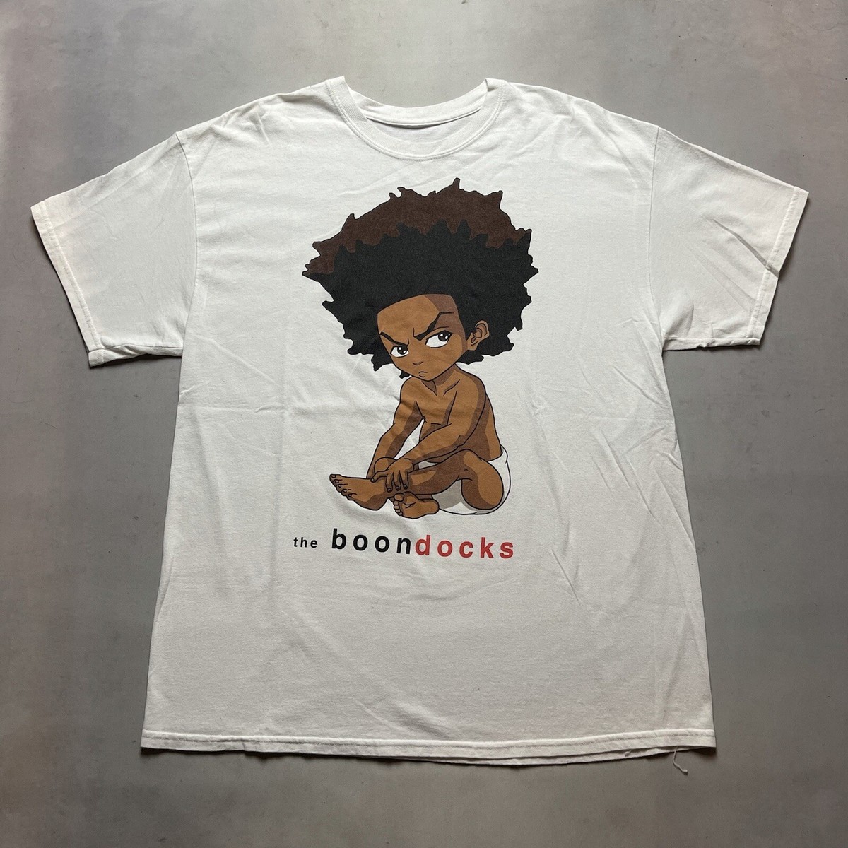 激レアBoondocks - チカーノStraight from Nowhere The Boondocks Future Huey & Riley Black Knit Hoodie