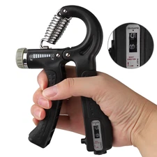 Hand Grip Strengthener,  Hand Squeezer Exerciser Adjustable Resistance 22-132Lbs