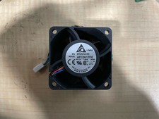 1x Delta 60mm x 38mm 4-pin PWM Fan 12V 60x38mm AFC0612DE 66CFM Hi-speed