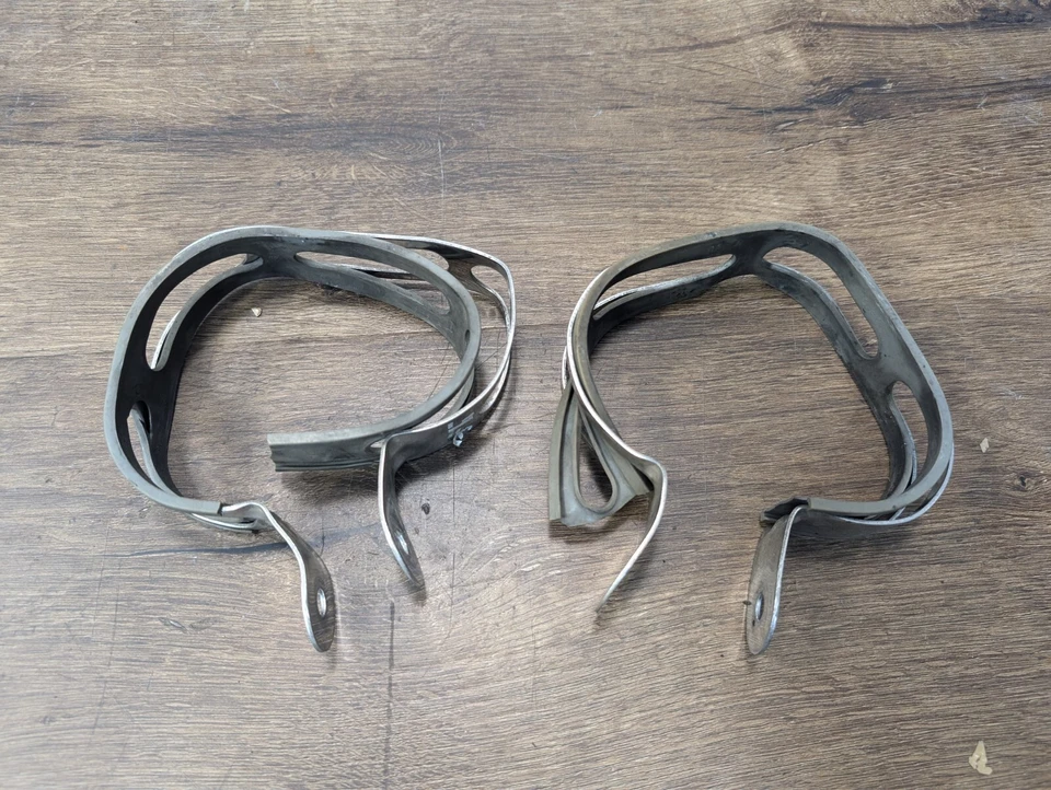 Silenciadores silenciadores de escape Yamaha YZF R1 YZFR1 2004-2006 Yoshimura *doblados/dañados Foto 3 de 4