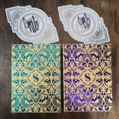 Anubis & Osiris Shadow Signature 2 Deck Set Neu Steve Minty LE150 Spielkarten 