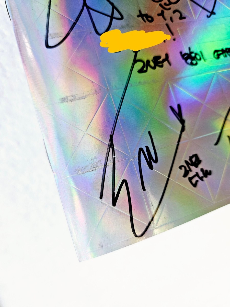 2NE1 1st Mini Signed Promo Album Autographed + Message [US