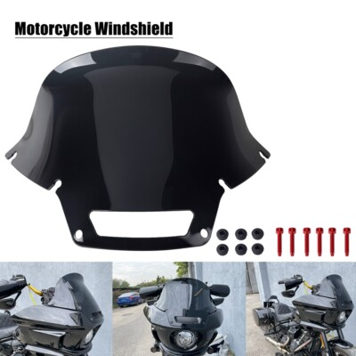 #ad 14.4quot; Windshield Windscreen Recurve for Harley Low Rider ST FXLRST EI Diablo 22 $160.15