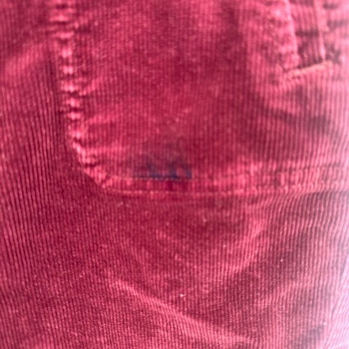 American Eagle Jegging Jeans Women's 2 Red Corduroy Super Stretch Curvy Hi Rise - Picture 8 of 14