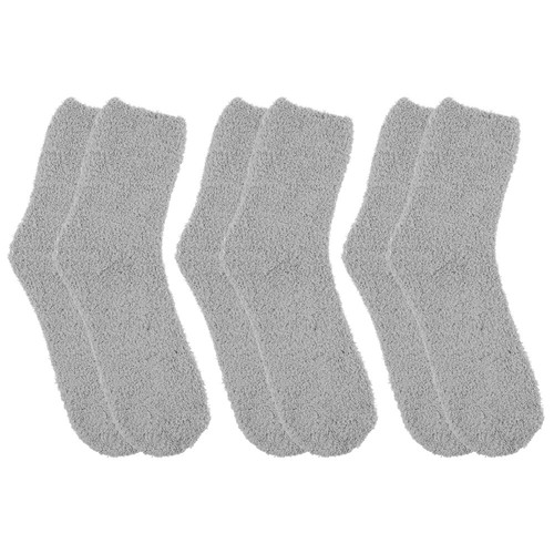 3 Pairs Winter Room Socks Adult Slipper Socks Fluffy Slipper Socks