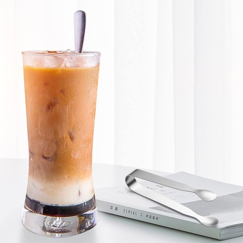Ice Tongs Sugar Cubes Tongs 18 Pack Stainless Steel Mini Serving Tongs Appetizer - Picture 4 of 6