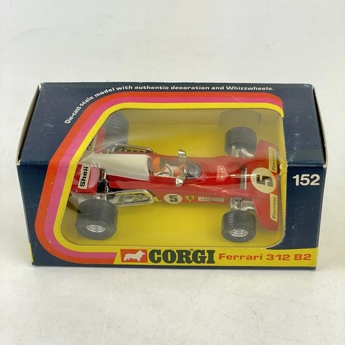 Vintage Boxed Corgi Toys 152 Ferrari 312 B2 Formula 1