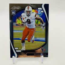2021 Panini Absolute Football Rookie Card # 171 Brevin Jordan (COMBINE SHIPPING). rookie card picture