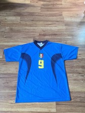 Vintage Luca Toni #9 Italy National Team  Football Jersey Size XL Made in Italy!