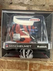 Joe Burrow Autographed Mini Helmet In Bengals Frame Fanatics Authenticated