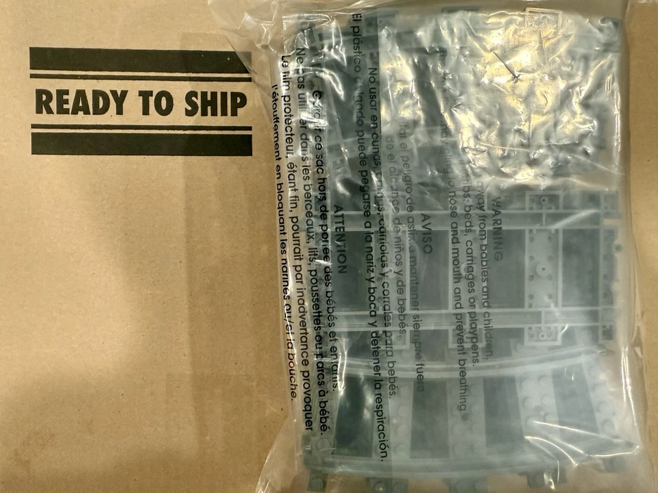 LEGO Train Tracks Bundle 8x Straight 16x Curved for Holiday Train FAST SHIP 🚚 - Image 3 of 4