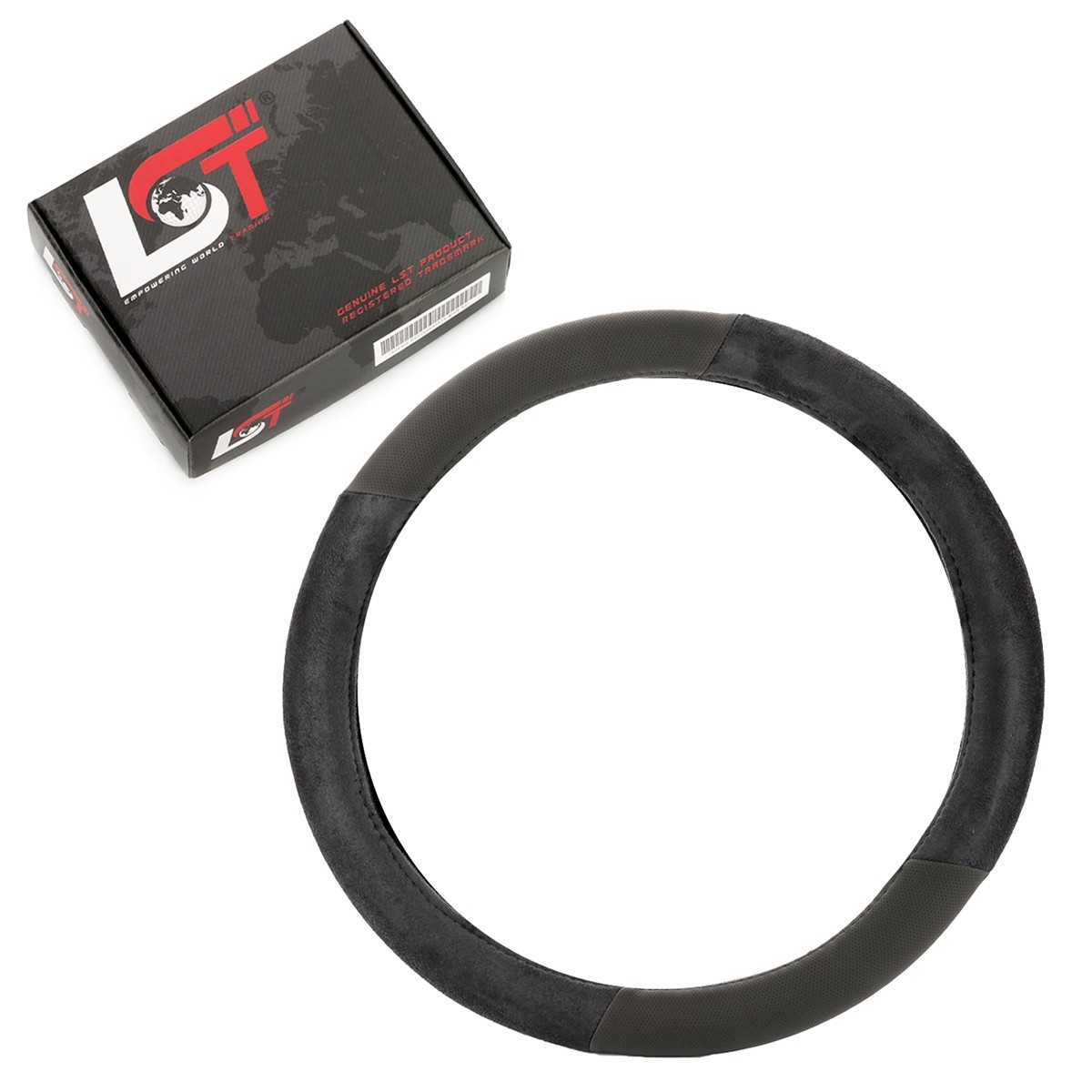 Cover Steering Wheel Cover Ø 38x8, 2cm/15x3 Inch Anthracite for BMW 2 3er