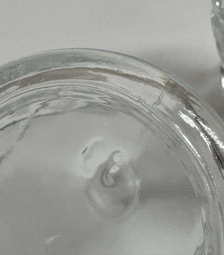 Vintage Glass Oil And Vinegar Cruet Set/Stainless Steel Stand- MADE IN CROATIA - Picture 15 of 24