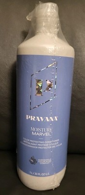 Pravana Moisture Marvel Color Protecting Conditioner Chromasilk 33oz/1 Liter NEW