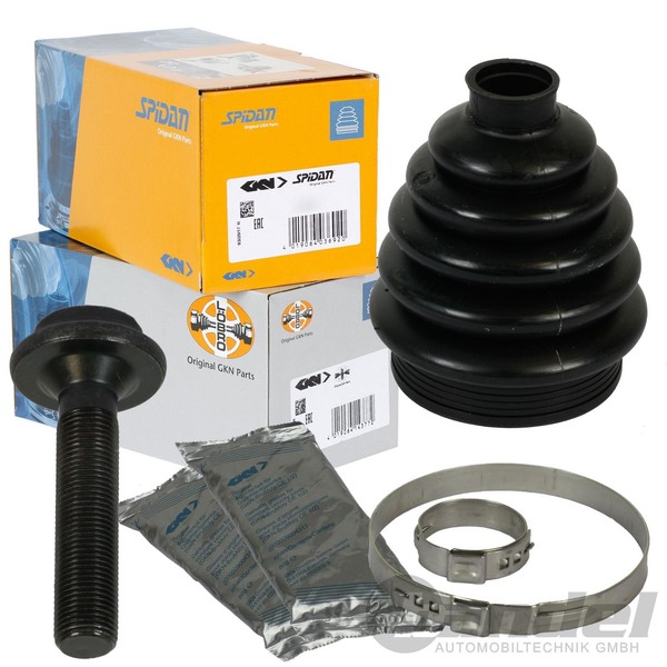 Spidan LÖBro Faltenbalgsatz Antriebswelle FüR VW Golf Audi A3 Seat Leon Altea-image