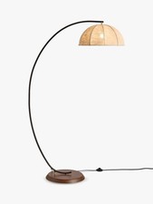 MADE.com Benny Floor Lamp In Black/Cream Brand New In Box 
