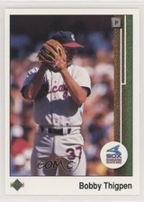 1989 Upper Deck Bobby Thigpen #647 4h7