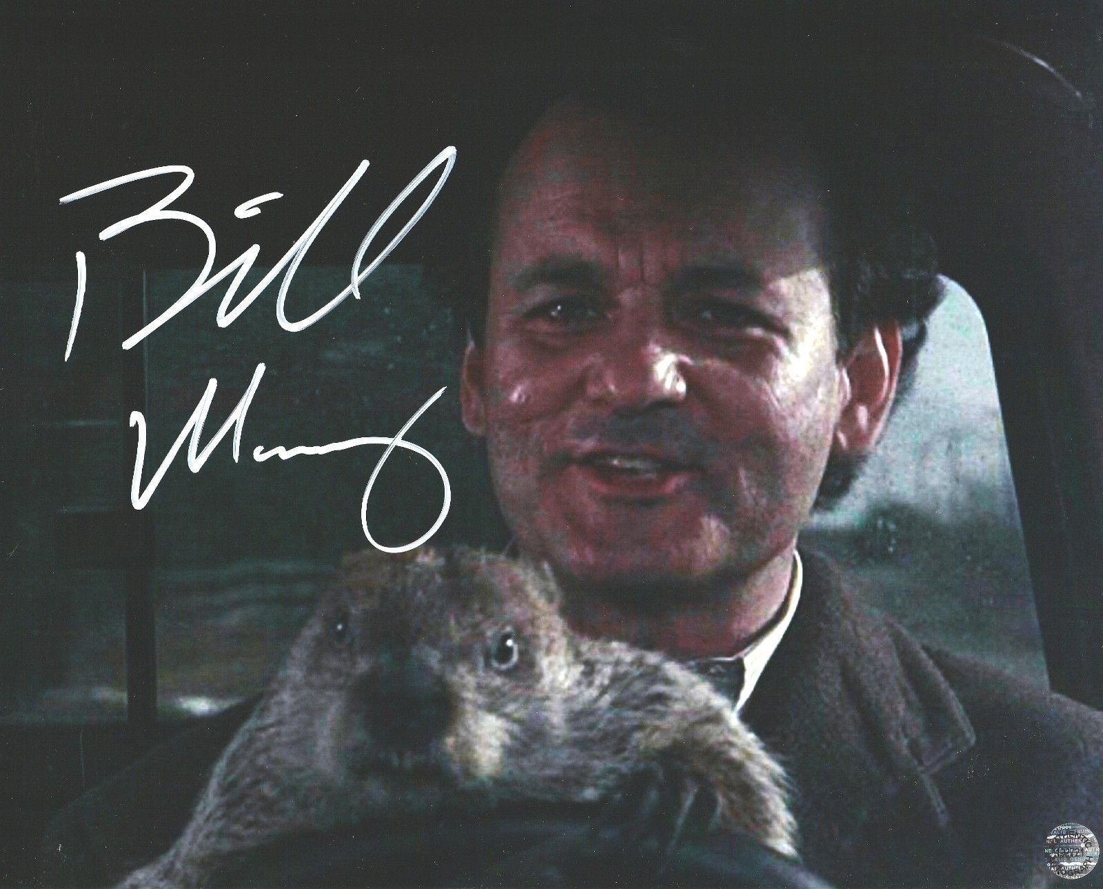 Bill Murray Signed Autographed Groundhog Day 8x10 Photo with COA/Hologram