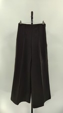 Quince Women Ultra-Stretch Ponte Super Wide Leg Pants Black M