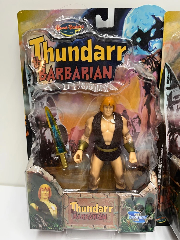 Conjunto Completo Thundarr the Barbarian, Ookla & Princess Ariel MOC 2003 + Toynami - Imagem 3 de 4