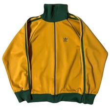 Adidas Women 80S Track Jacket Vintage Trefoil Yellow Limited Edition Sportswear