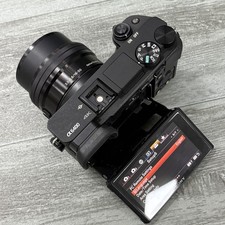 Sony Alpha a6400 24.2 MP Digital Camera with 16-50mm Lens - Black Tested