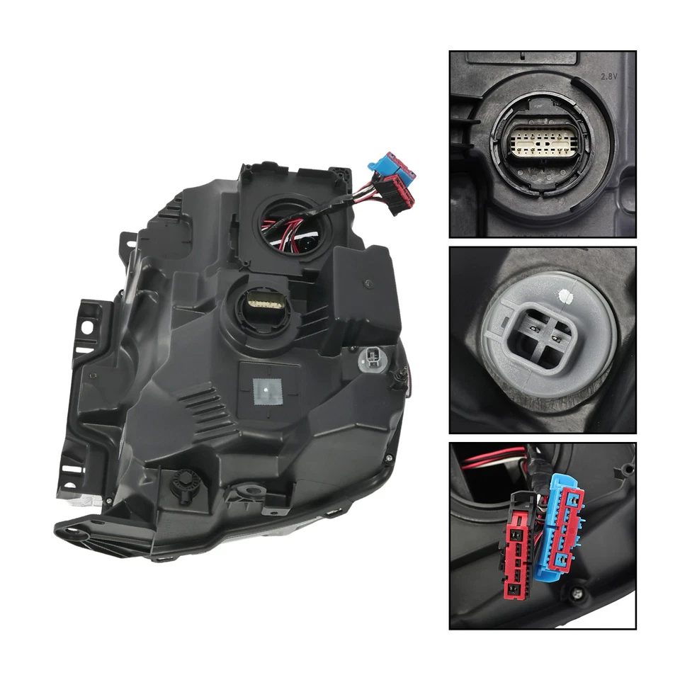 For 2024-2025 Ford F-150 STX XLT XL Reflector LED Headlight Left Driver - Imagem 4 de 4